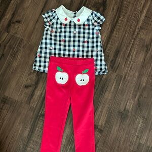 Gymboree Apple Set